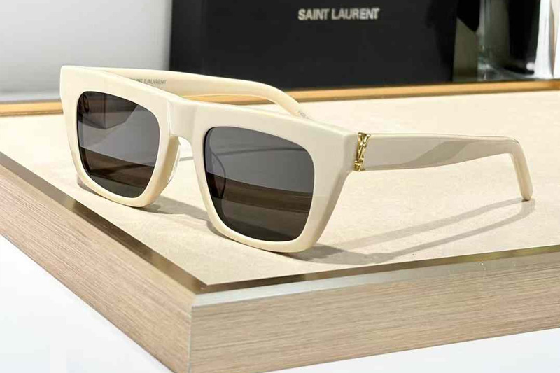 SLM131 Sunglasses Cream Gray