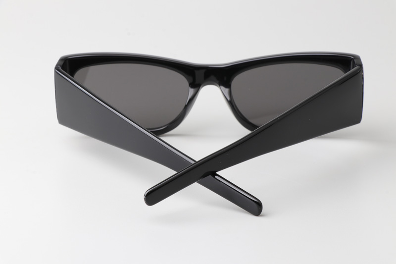 SLM140 Sunglasses Black Gray