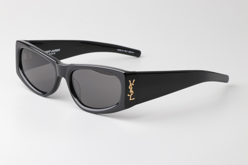 SLM140 Sunglasses Black Gray