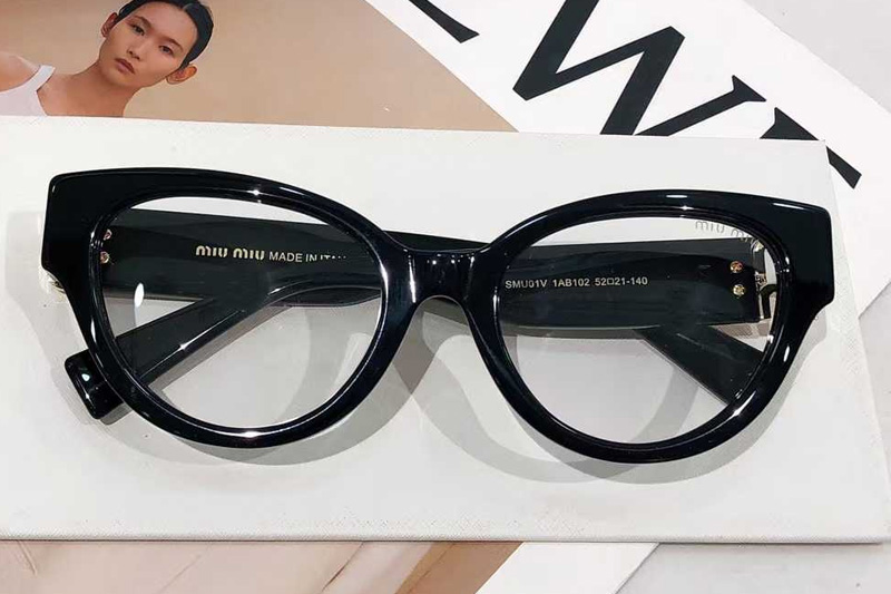 SMU01V Eyeglasses Black