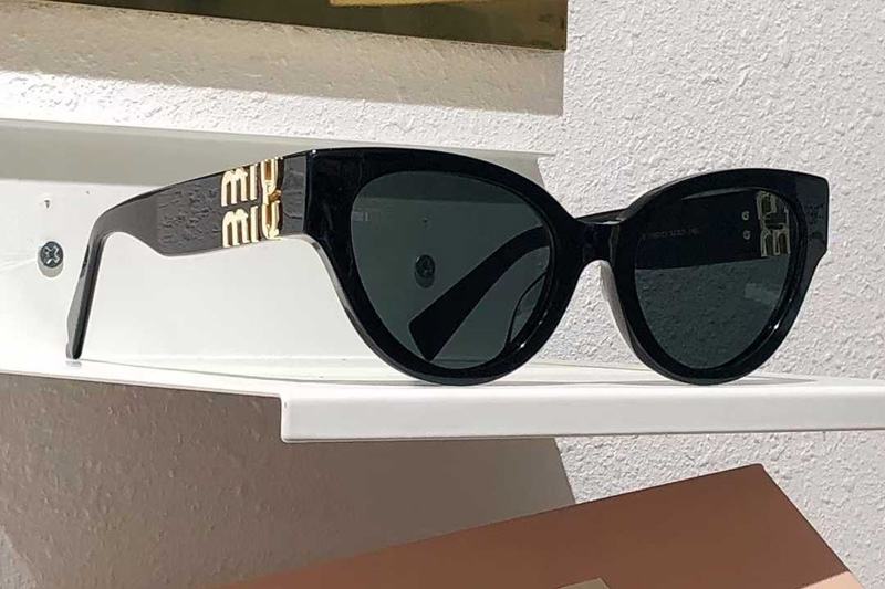 SMU01V Sunglasses Black Gray