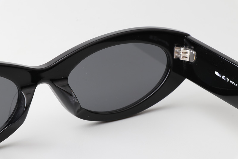 SMU11S Sunglasses Black Gray