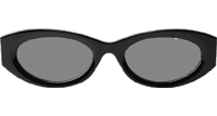 SMU11S Sunglasses Black Gray