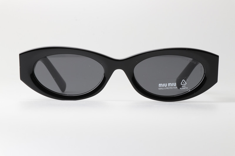 SMU11S Sunglasses Black Gray