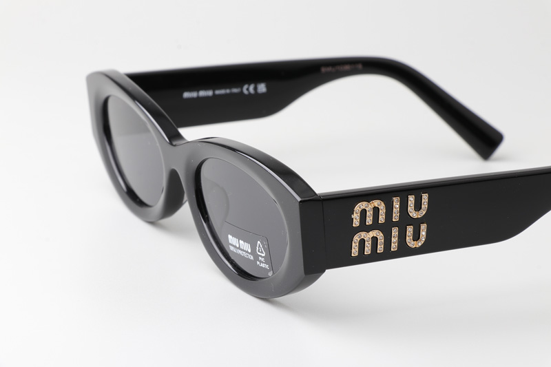 SMU11S Sunglasses Black Gray