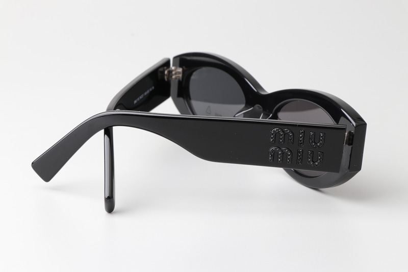 SMU11S Sunglasses Full Black Gray