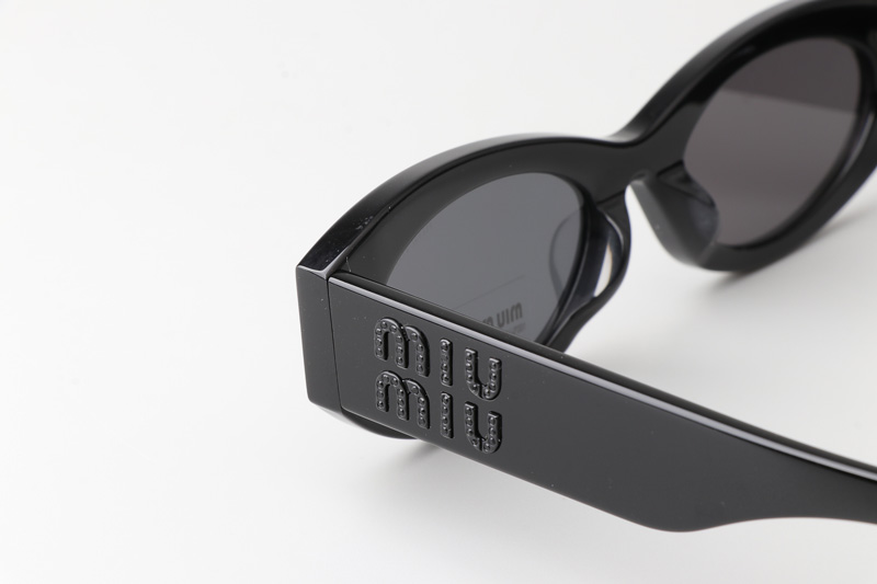 SMU11S Sunglasses Full Black Gray