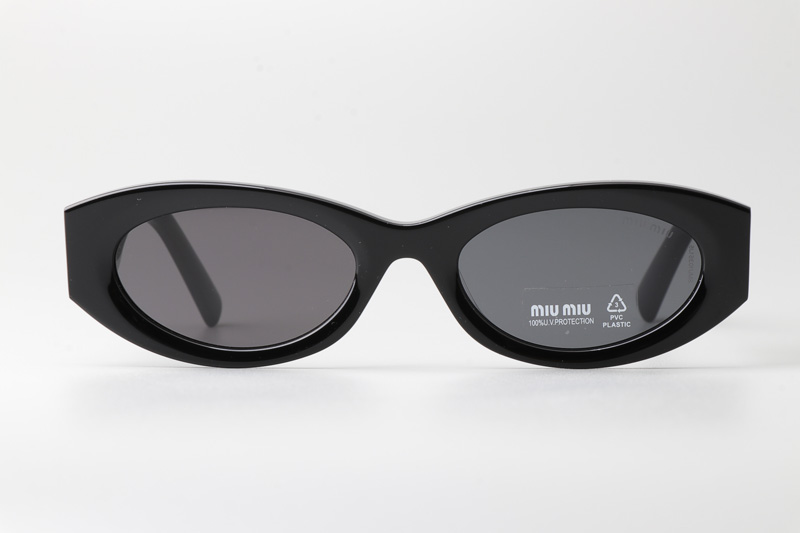 SMU11S Sunglasses Full Black Gray