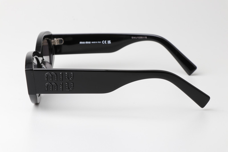 SMU11S Sunglasses Full Black Gray