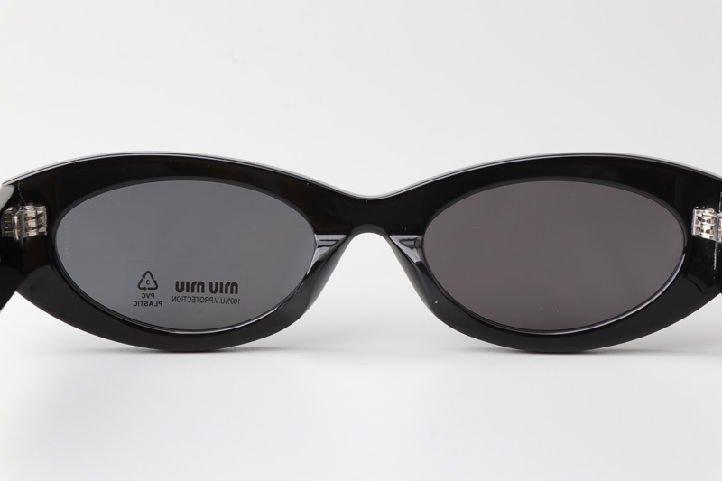 SMU11S Sunglasses Full Black Gray