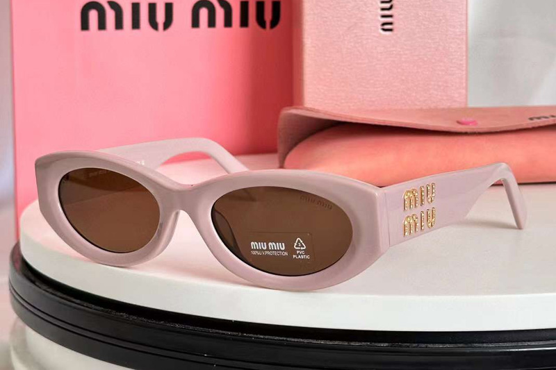 SMU11S Sunglasses Pink Brown