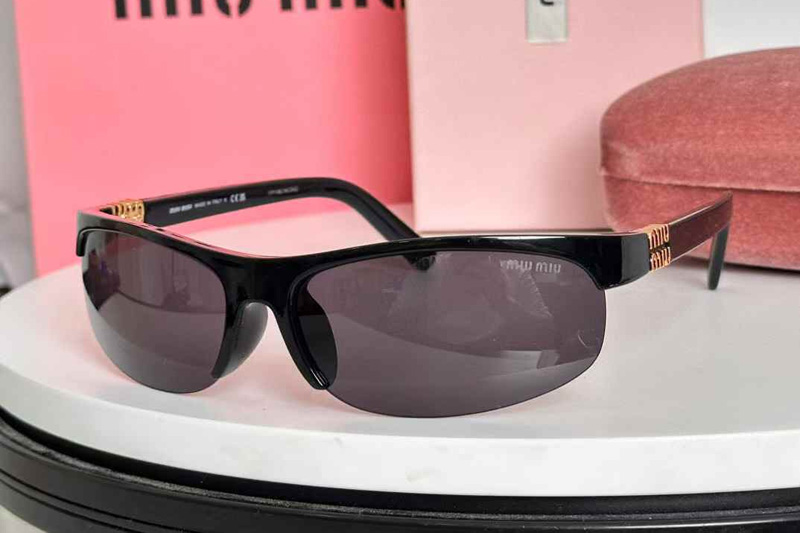 SMUA02S Sunglasses Black Gray