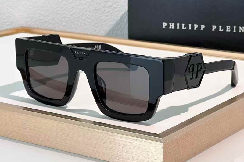 SPP092 Sunglasses Black Gray