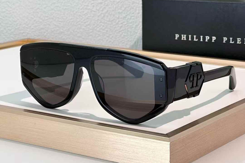 SPP093 Sunglasses Black Gray