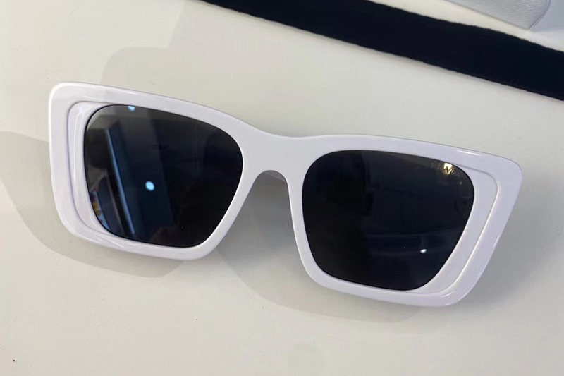 SPR08Y-F Sunglasses White Grey