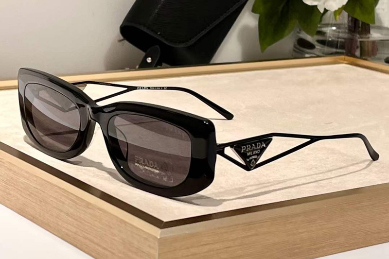 SPR14Y Sunglasses Black Gray