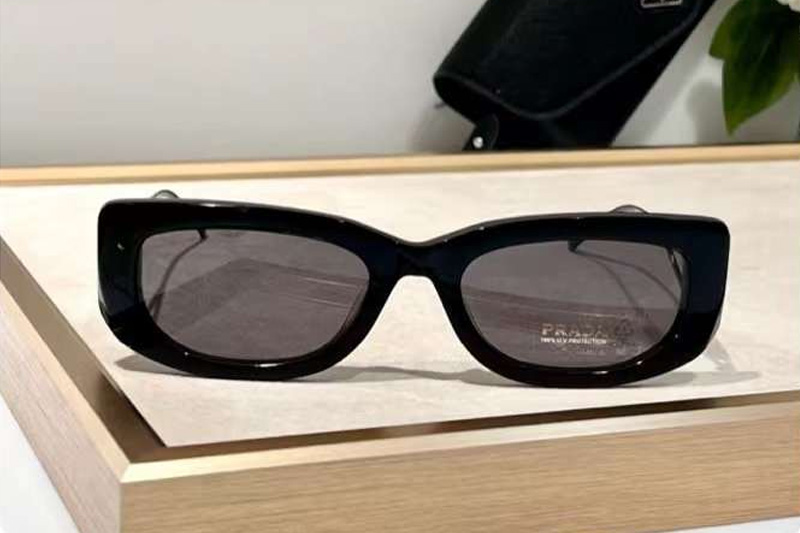 SPR14Y Sunglasses Black Gray