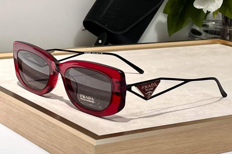 SPR14Y Sunglasses Red Gray