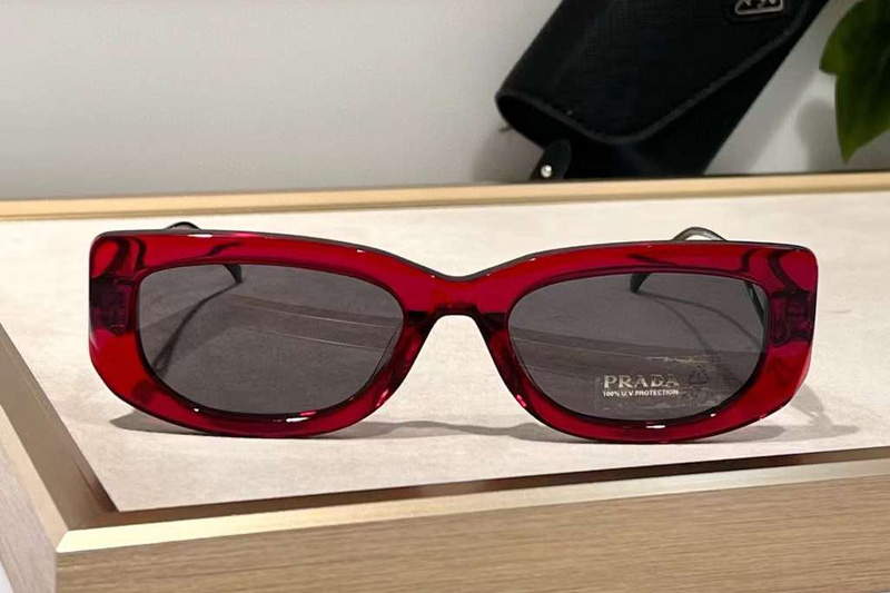 SPR14Y Sunglasses Red Gray