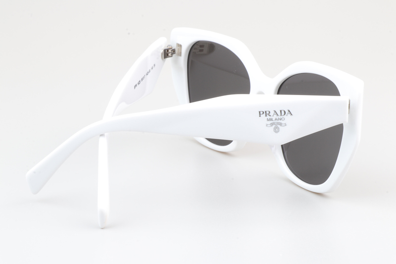 SPR19ZS Sunglasses White Gray