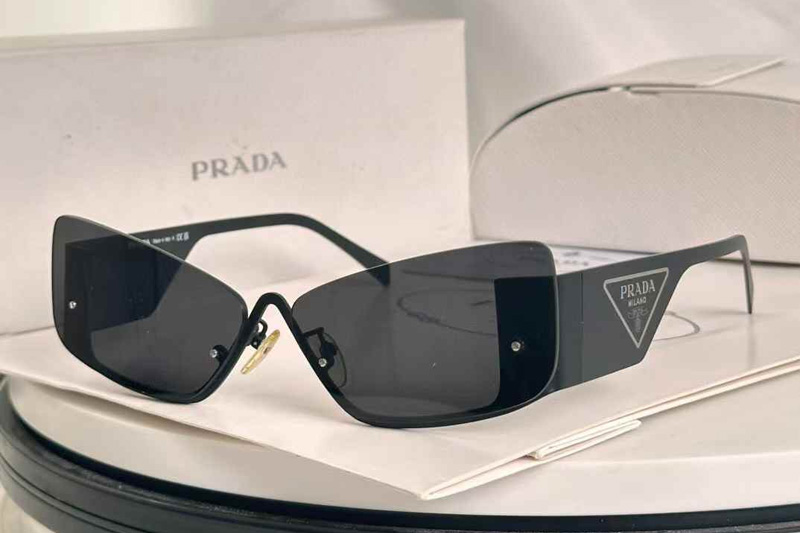 SPR58Z Sunglasses Black Gray