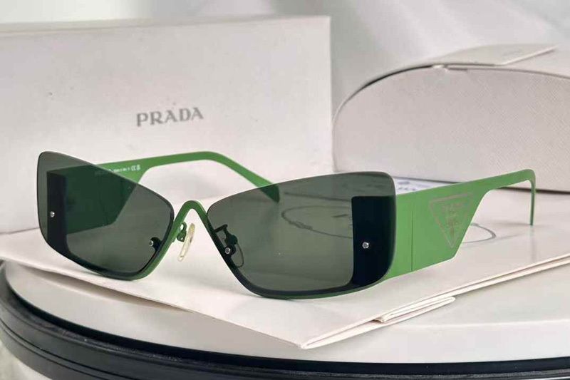 SPR58Z Sunglasses Green Gray