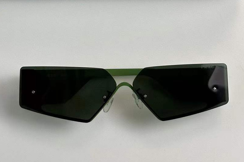 SPR59Z Sunglasses Green Gray