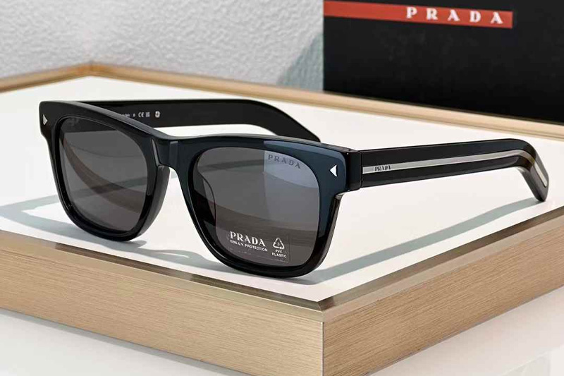 SPRA17SF Sunglasses Black Gray