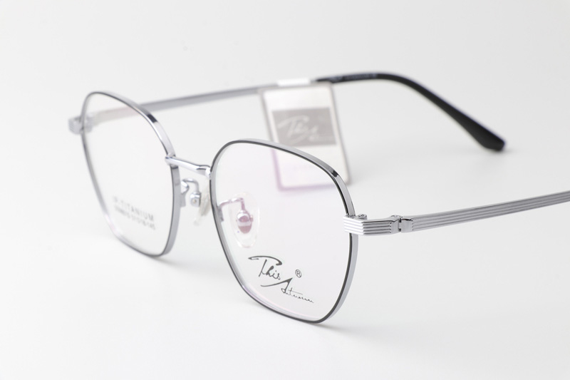 SS98010 Eyeglasses Black Silver