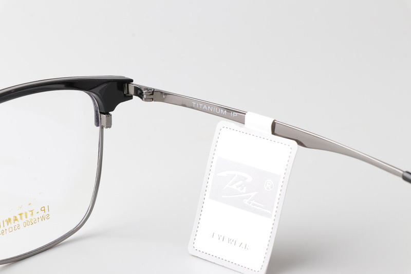 SW15200 Eyeglasses Black Gunmetal