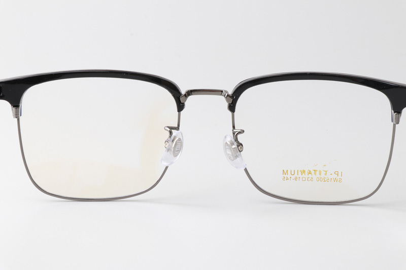 SW15200 Eyeglasses Black Gunmetal