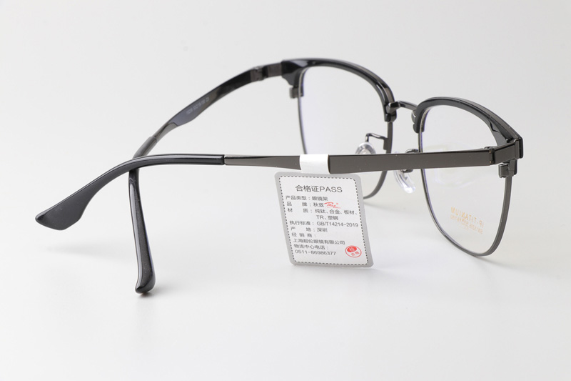 SW15206 Eyeglasses Black Gunmetal