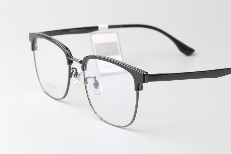 SW15206 Eyeglasses Black Gunmetal