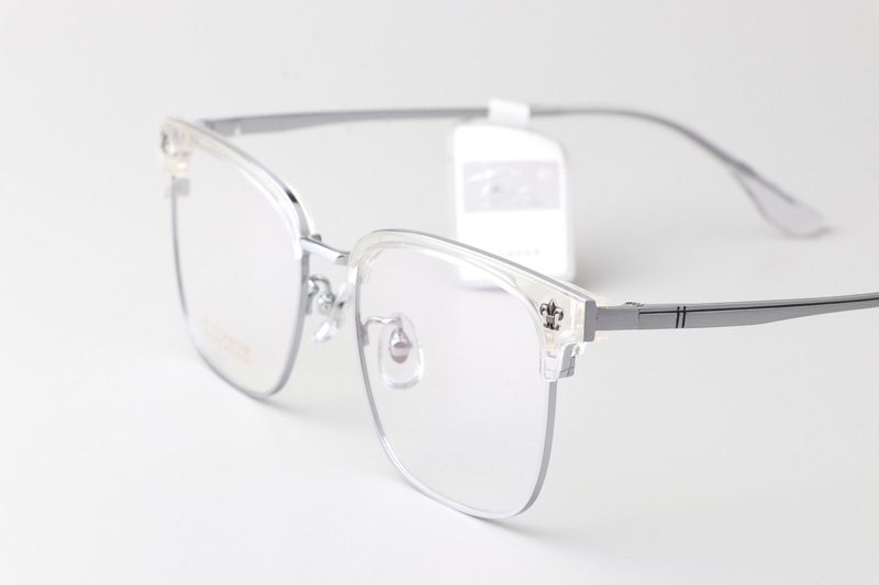 SW15212 Eyeglasses Clear Silver