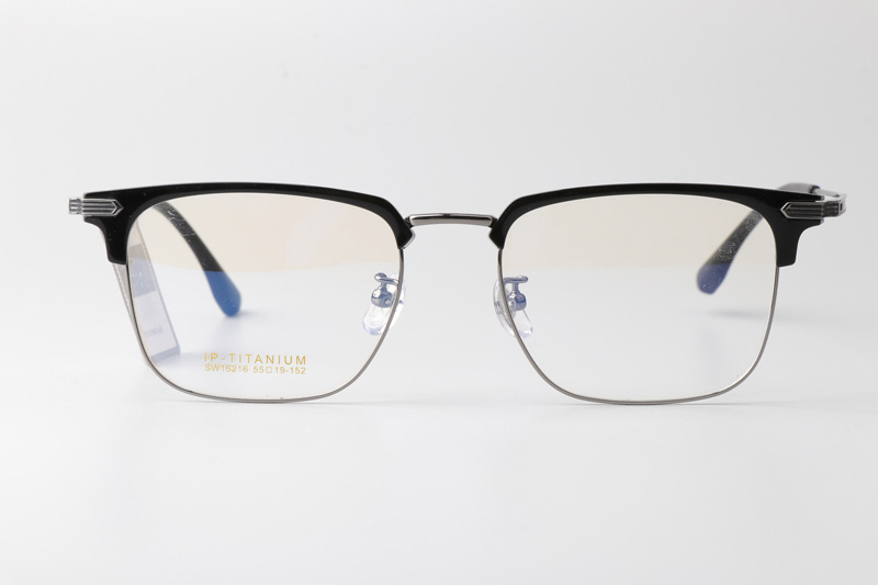SW15216 Eyeglasses Black Gunmetal
