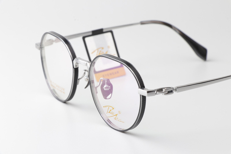 SW18005 Eyeglasses Black Silver
