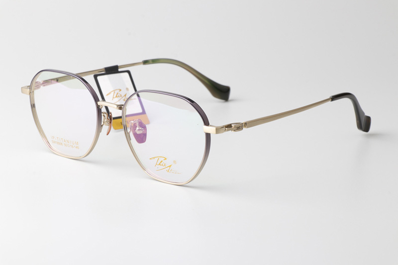 SW18006 Eyeglasses Purple Gold