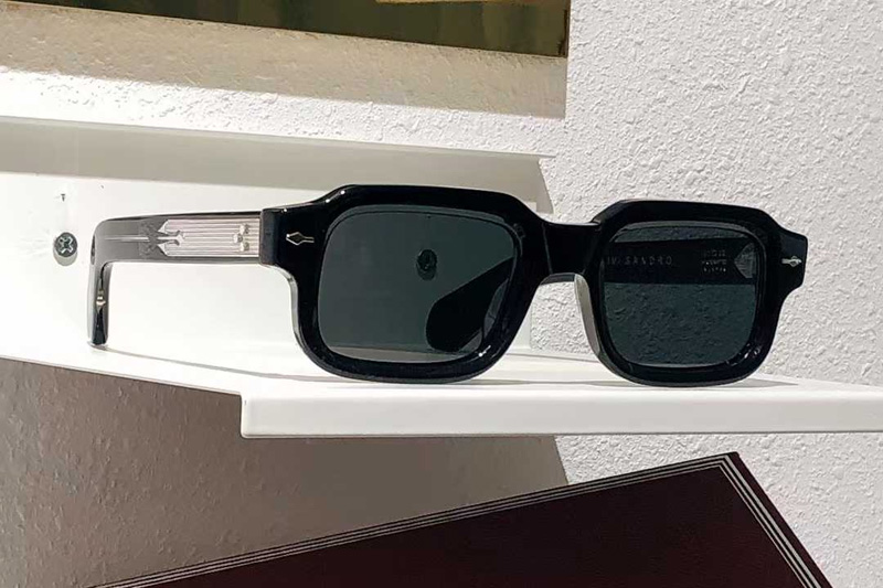 Sandro Sunglasses Black Gray