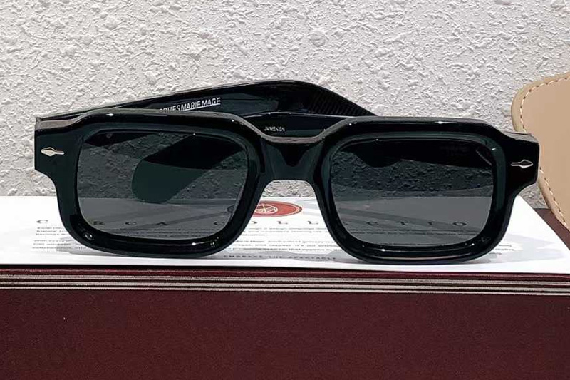 Sandro Sunglasses Black Gray