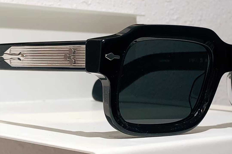 Sandro Sunglasses Black Gray