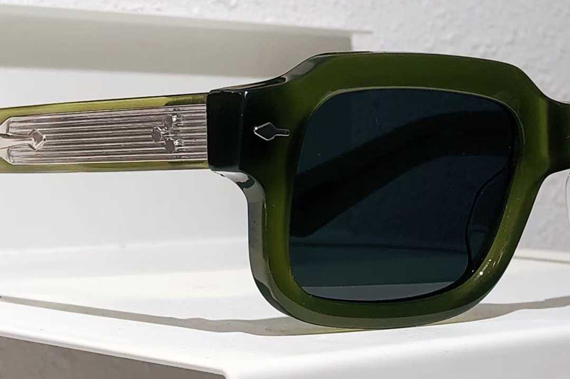 Sandro Sunglasses Green Gray