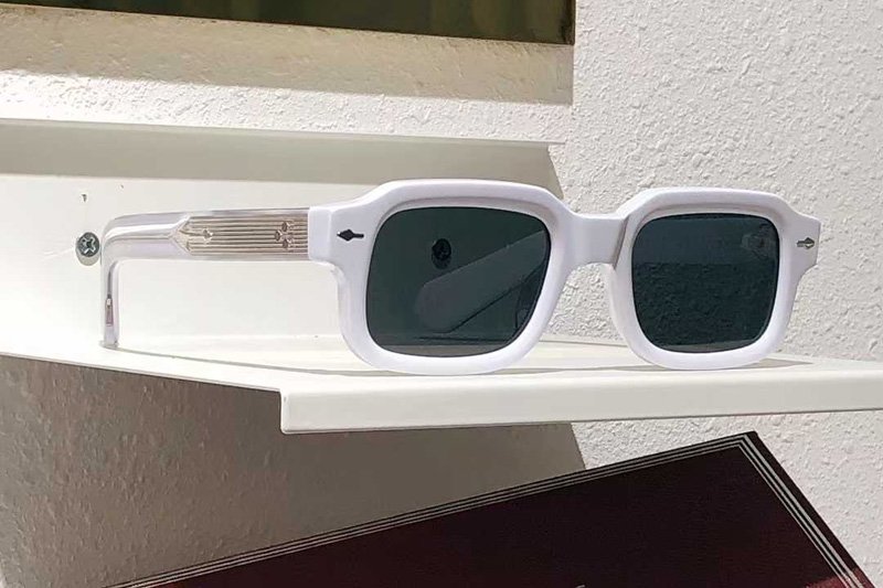 Sandro Sunglasses White Gray