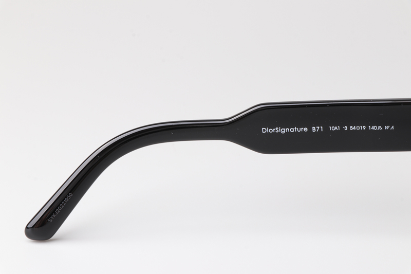 Signature B71 Sunglasses Black Gradient Gray