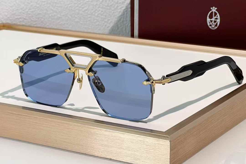 Silverton Sunglasses Gold Blue