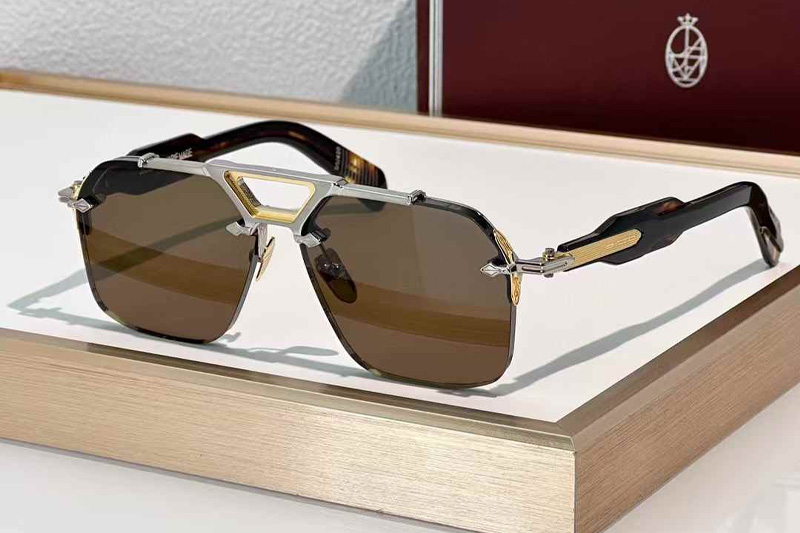 Silverton Sunglasses Silver Brown