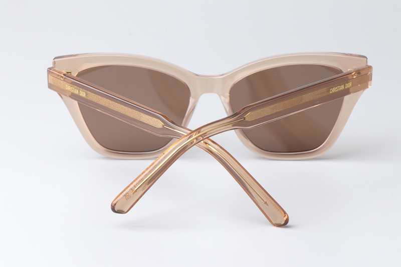 Spirito B3I Sunglasses Transparent Brown Brown