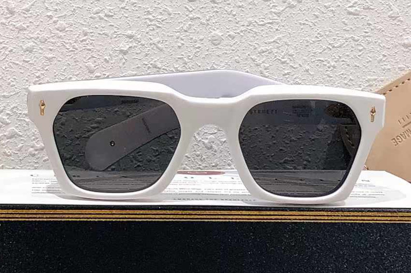 Sterett Sunglasses White Gray