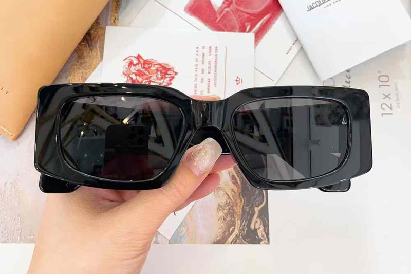 Supersonic Sunglasses Black Gray