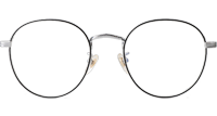 TC1006 Eyeglasses Black Silver