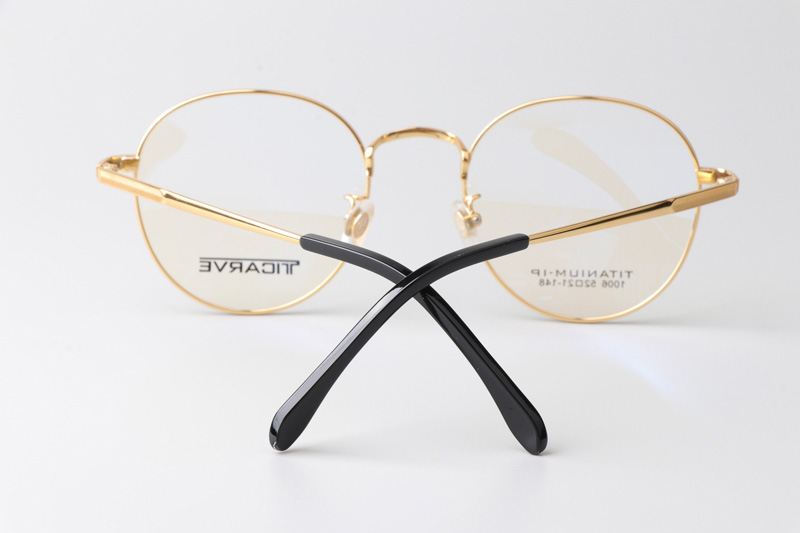 TC1006 Eyeglasses Gold